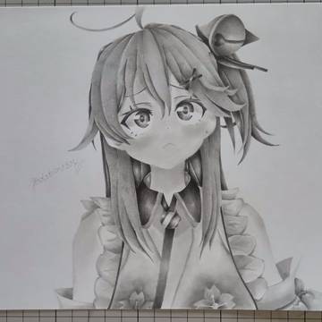 さくらみこ描いてみたぁ🤮