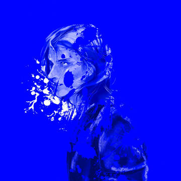 blue
