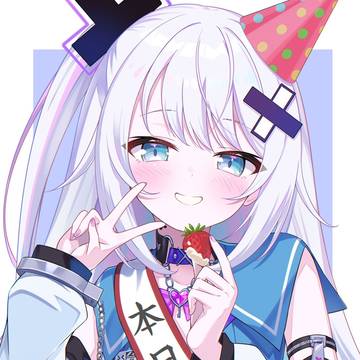 銀棘ぐみちゃんお誕生日イラスト