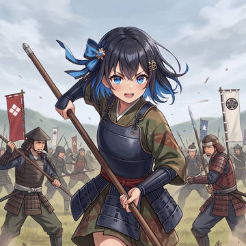 この足軽女めっ!