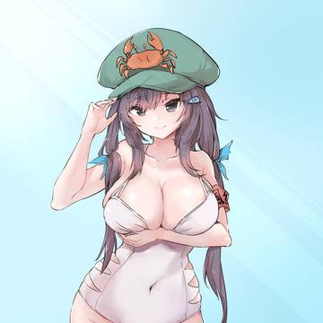 绿坝娘水着