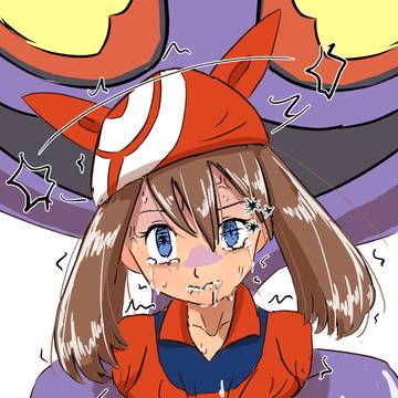 アーボックに巻き付かれるハルカ