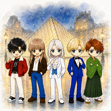 まんが家マリナシリーズ　アニメ映画『愛と剣のキャメロット』より