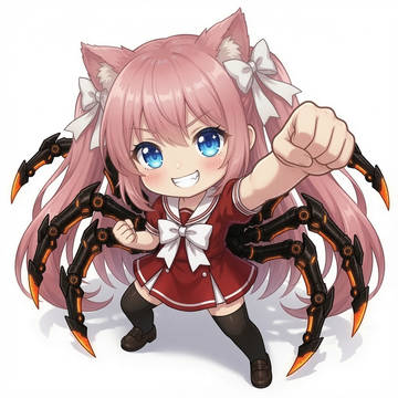 遊んでくれなきゃグーパンチだにゃ! アルにゃがわがままです。