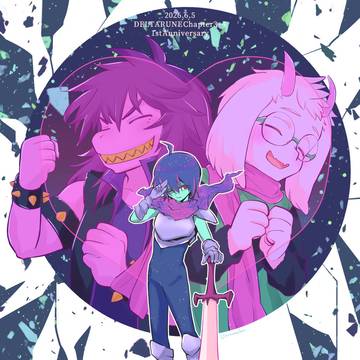 祝 DELTARUNE Chapter3+4 １周年！