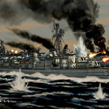 USS DESTROYER DD-692