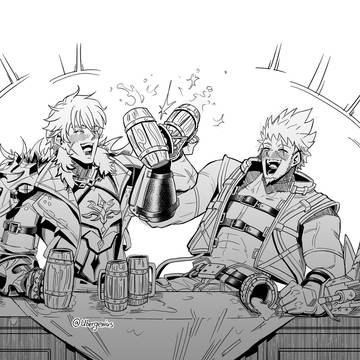 Drinking buddies
