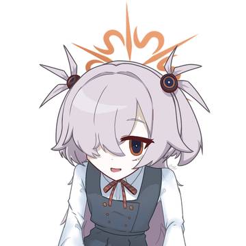 カノエは座っている