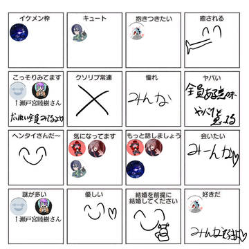 先に分類だけ😘