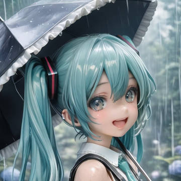 オーバーオールの初音ミク③