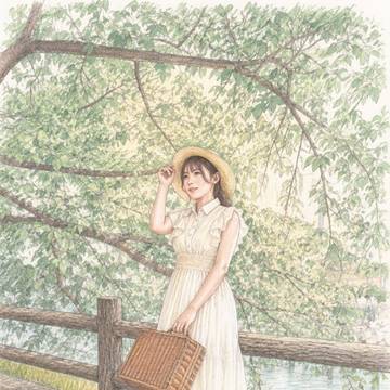 木陰の癒し