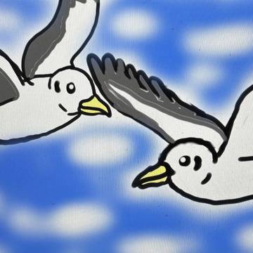 海の鳥・カモメ🪽