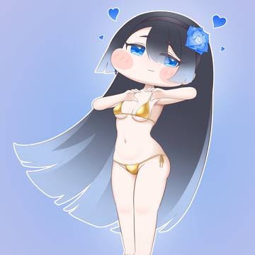 Gold Bikini Blanchet