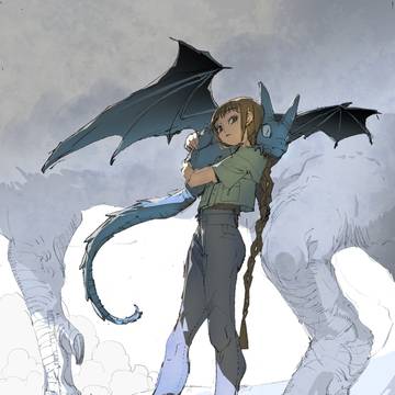 竜を拾った