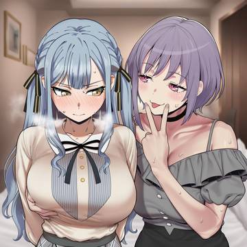 にゃむちに遊ばれるさきちゃん