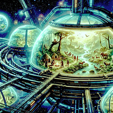 宇宙空間都市