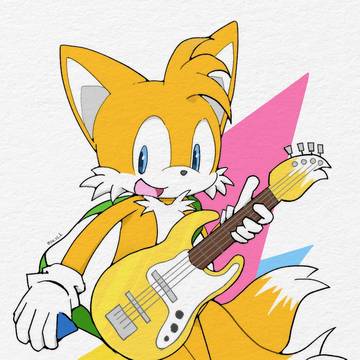 ベースを弾くテイルス良さみが深い🎸