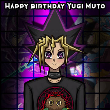 Happy birthday Yugi Muto