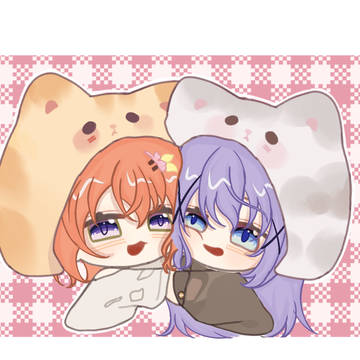 Cocoa and Chino together