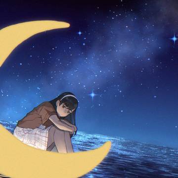 就这样顺着星光驶向银河吧。