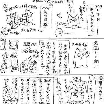 終わねこ・58　（2026年も半分過ぎたあたりで正月ネタです）