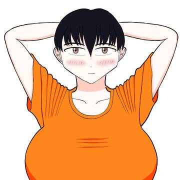 オリキャラ　女体化したコンヒロ　810ポーズ