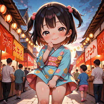あらら、下着を忘れてしまったみたい。あはは……(1/2)