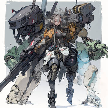 Girl and Robot