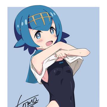 脱ぎかけスイレンちゃん