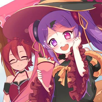 ラビリスタのクレープ屋さんとハロウィンミサキちゃん