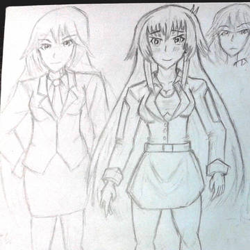 昔の絵　その4　人間