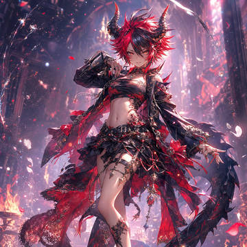 【女尊恋爱脑】 萨麦尔-人物立绘