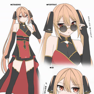 OCArchive➤ツインテールチャイナドレス少女