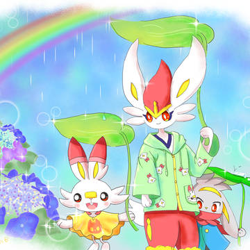 しとしと雨降り