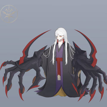 デカ悪魔腕少女