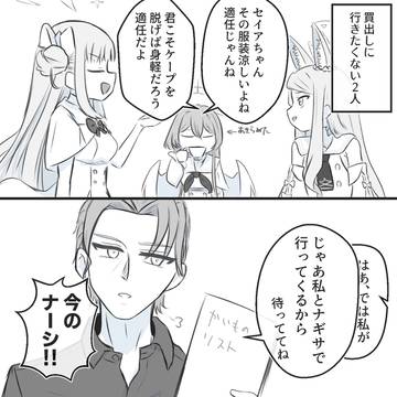ティーパーティーと買出しと先生