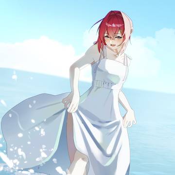 夏、海、アンジュ。