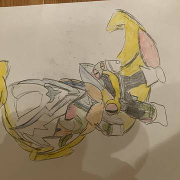 仮面戦士エドガー描いてみた！
