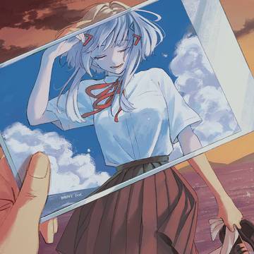 藍をなぞる