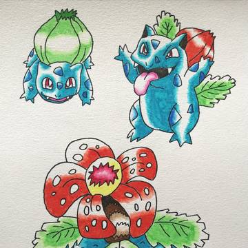 Bulbasaur evolution line