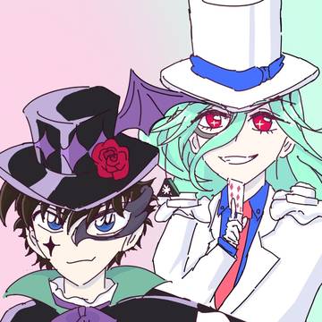 怪盗キッド×ニジー衣装交換!