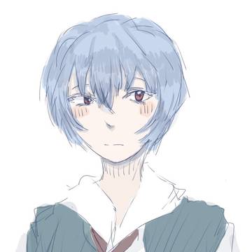 落書き綾波レイ