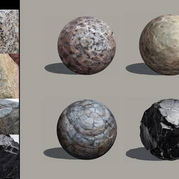 Material Sphere 17: Rock