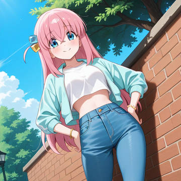 Hitori Gotoh barefoot