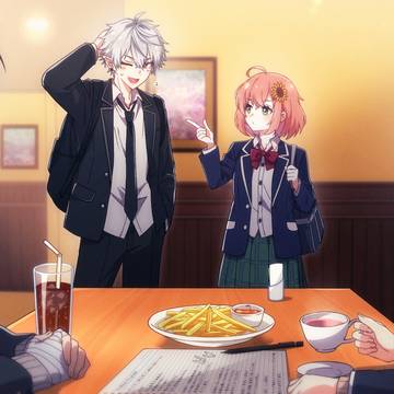 放課後、いつものファミレスに集合