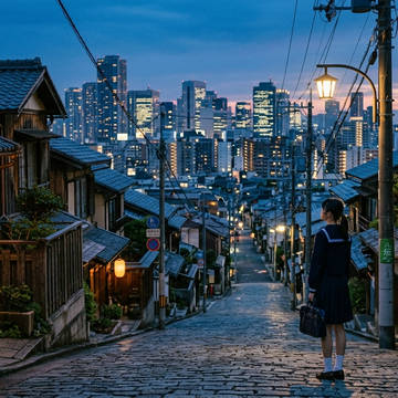 帰宅中