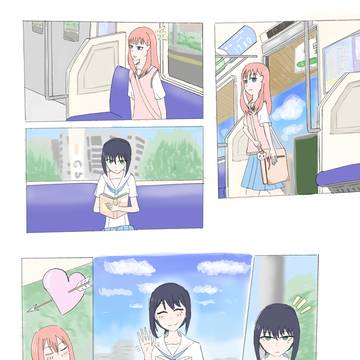 【超かぐや姫！】電車のひととき