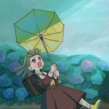 雨の日かちまち