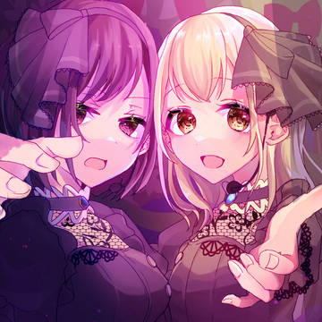 2人の影の少女