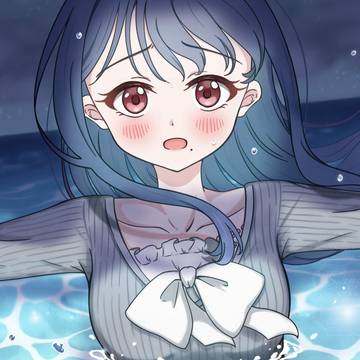 夜の海